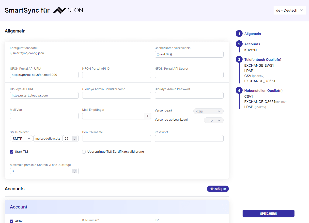 SmartSync Screenshot